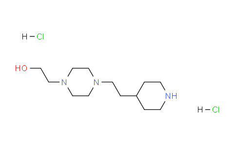 CAS No. 1220033-14-6, 2-(4-(2-(Piperidin-4-yl)ethyl)piperazin-1-yl)ethanol dihydrochloride