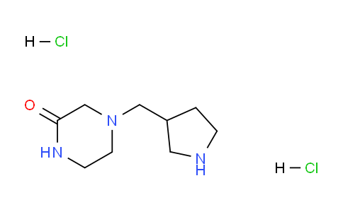 CAS No. 1220021-12-4, 4-(Pyrrolidin-3-ylmethyl)piperazin-2-one dihydrochloride