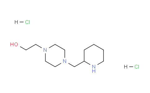 CAS No. 1220018-91-6, 2-(4-(Piperidin-2-ylmethyl)piperazin-1-yl)ethanol dihydrochloride