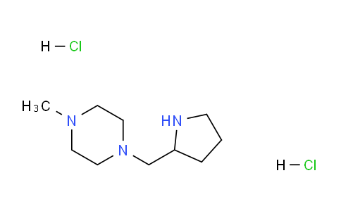 CAS No. 1219960-65-2, 1-Methyl-4-(pyrrolidin-2-ylmethyl)piperazine dihydrochloride