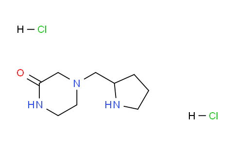 CAS No. 1220027-47-3, 4-(Pyrrolidin-2-ylmethyl)piperazin-2-one dihydrochloride