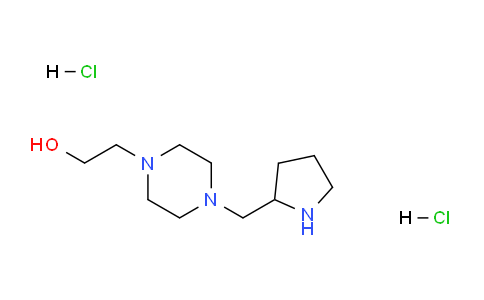 CAS No. 1220027-37-1, 2-(4-(Pyrrolidin-2-ylmethyl)piperazin-1-yl)ethanol dihydrochloride