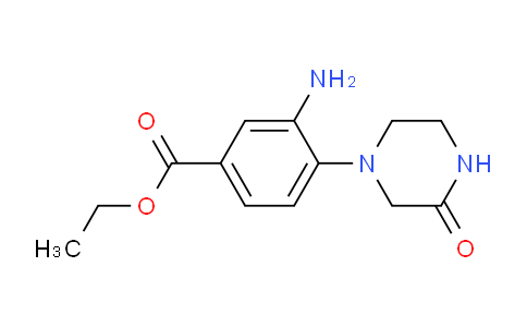 CAS No. 1219964-69-8, Ethyl 3-amino-4-(3-oxopiperazin-1-yl)benzoate