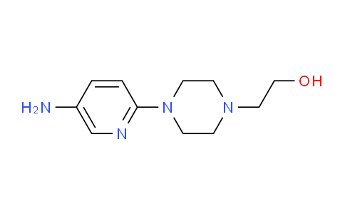 CAS No. 1017221-34-9, 2-(4-(5-Aminopyridin-2-yl)piperazin-1-yl)ethanol