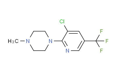 CAS No. 675844-41-4, 1-(3-Chloro-5-(trifluoromethyl)pyridin-2-yl)-4-methylpiperazine