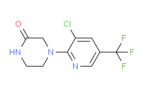 CAS No. 923143-11-7, 4-(3-Chloro-5-(trifluoromethyl)pyridin-2-yl)piperazin-2-one