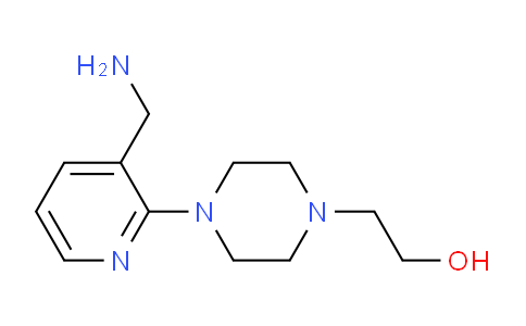 CAS No. 1156919-29-7, 2-(4-(3-(Aminomethyl)pyridin-2-yl)piperazin-1-yl)ethanol