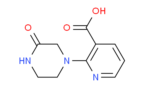 CAS No. 1019359-82-0, 2-(3-Oxopiperazin-1-yl)nicotinic acid