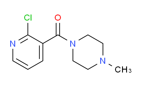 CAS No. 60597-69-5, (2-Chloropyridin-3-yl)(4-methylpiperazin-1-yl)methanone