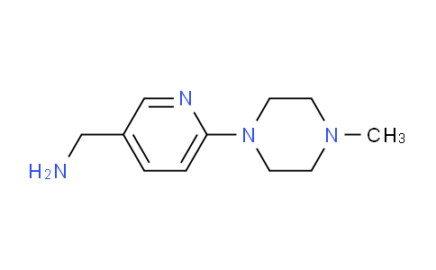 CAS No. 767628-83-1, (6-(4-Methylpiperazin-1-yl)pyridin-3-yl)methanamine