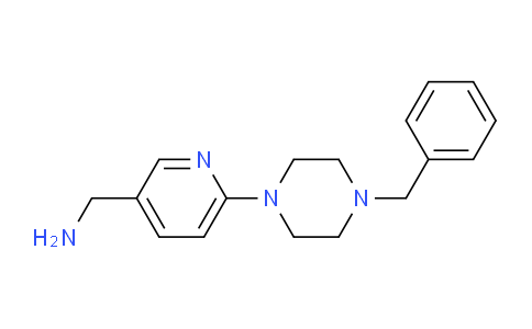 CAS No. 1156349-81-3, (6-(4-Benzylpiperazin-1-yl)pyridin-3-yl)methanamine