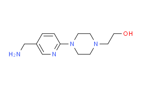 CAS No. 1156923-43-1, 2-(4-(5-(Aminomethyl)pyridin-2-yl)piperazin-1-yl)ethanol