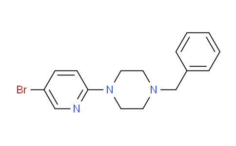 CAS No. 158399-60-1, 1-Benzyl-4-(5-bromopyridin-2-yl)piperazine