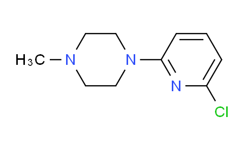 CAS No. 153976-26-2, 1-(6-Chloropyridin-2-yl)-4-methylpiperazine