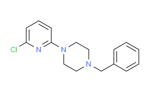 CAS No. 1220036-26-9, 1-Benzyl-4-(6-chloropyridin-2-yl)piperazine