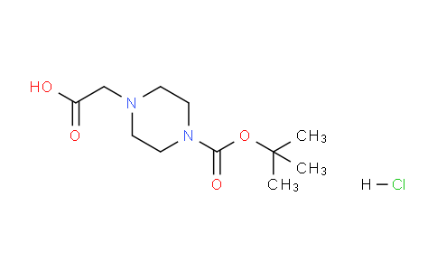 CAS No. 362690-45-7, 2-(4-(tert-Butoxycarbonyl)piperazin-1-yl)acetic acid hydrochloride