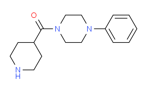 CAS No. 731832-24-9, (4-Phenylpiperazin-1-yl)(piperidin-4-yl)methanone