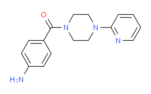 CAS No. 885949-69-9, (4-Aminophenyl)(4-(pyridin-2-yl)piperazin-1-yl)methanone