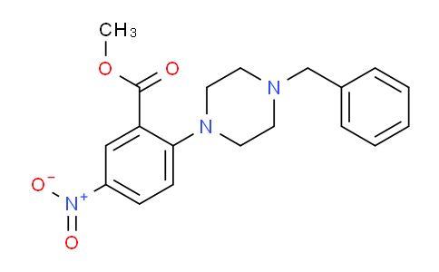 CAS No. 381195-04-6, Methyl 2-(4-benzylpiperazin-1-yl)-5-nitrobenzoate