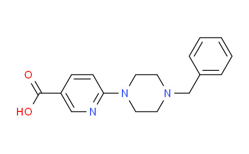 CAS No. 886360-80-1, 6-(4-Benzylpiperazin-1-yl)nicotinic acid