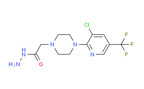 CAS No. 338979-10-5, 2-(4-(3-Chloro-5-(trifluoromethyl)pyridin-2-yl)piperazin-1-yl)acetohydrazide