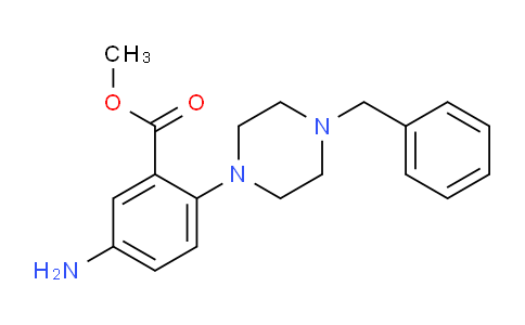 CAS No. 886360-86-7, Methyl 5-amino-2-(4-benzylpiperazin-1-yl)benzoate