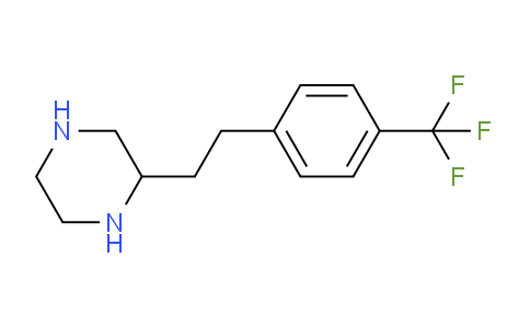 CAS No. 1033463-32-9, 2-(4-(Trifluoromethyl)phenethyl)piperazine