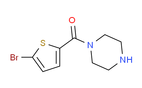 CAS No. 395648-06-3, (5-Bromothiophen-2-yl)(piperazin-1-yl)methanone