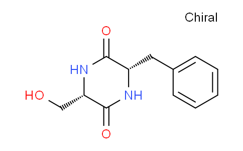 CAS No. 35591-00-5, (3S,6S)-3-Benzyl-6-(hydroxymethyl)piperazine-2,5-dione