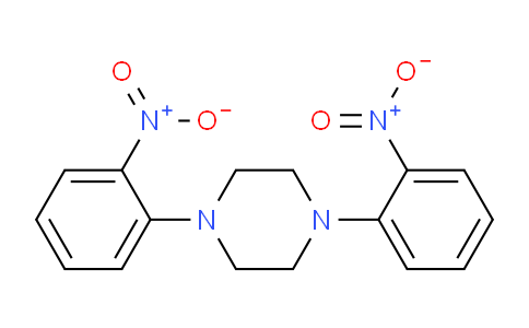 CAS No. 16264-16-7, 1,4-Bis(2-nitrophenyl)piperazine