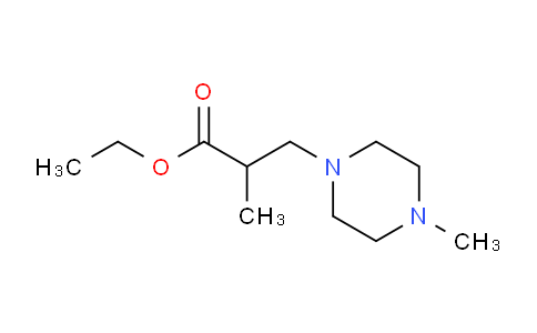 CAS No. 1024537-81-2, Ethyl 2-Methyl-3-(4-methylpiperazin-1-yl) propionate