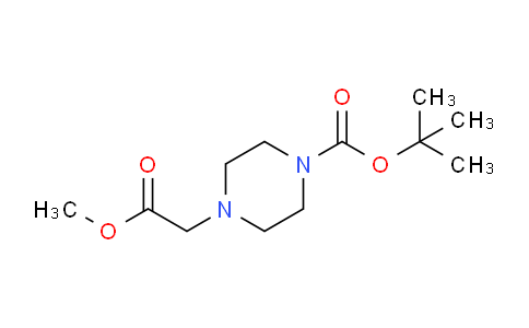 CAS No. 731810-20-1, tert-Butyl 4-(2-methoxy-2-oxoethyl)-piperazine-1-carboxylate