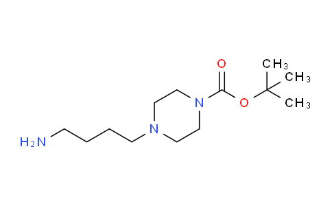 CAS No. 745048-07-1, tert-Butyl 4-(4-aminobutyl)piperazine-1-carboxylate