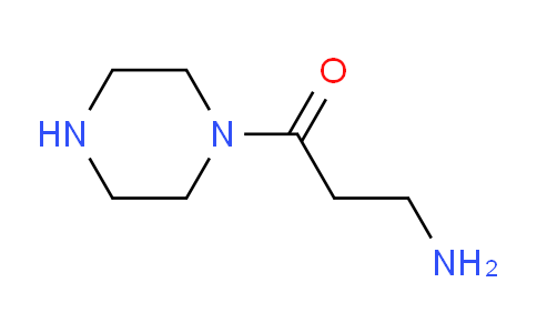CAS No. 691394-08-8, 3-Amino-1-piperazin-1-ylpropan-1-one