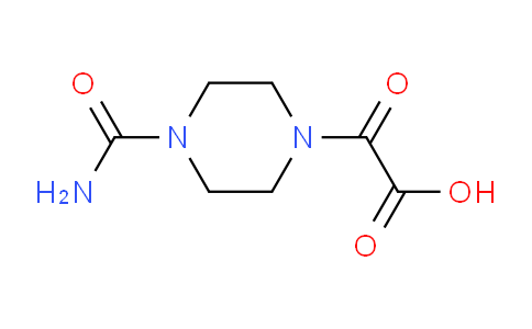 CAS No. 693790-11-3, 2-(4-Carbamoylpiperazin-1-yl)-2-oxoacetic acid