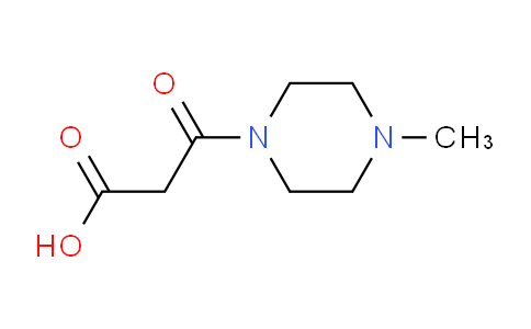 CAS No. 318280-11-4, 3-(4-Methylpiperazin-1-yl)-3-oxopropanoic acid
