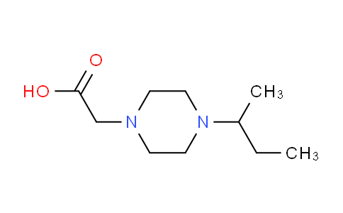 CAS No. 722491-34-1, (4-sec-Butyl-piperazin-1-yl)-acetic acid