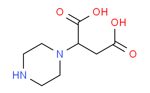 CAS No. 70920-57-9, 2-(Piperazin-1-yl)succinic acid