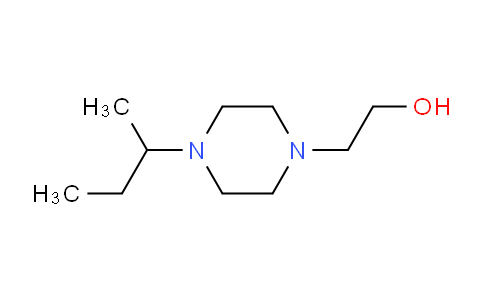 CAS No. 883554-98-1, 2-(4-(sec-Butyl)piperazin-1-yl)ethanol