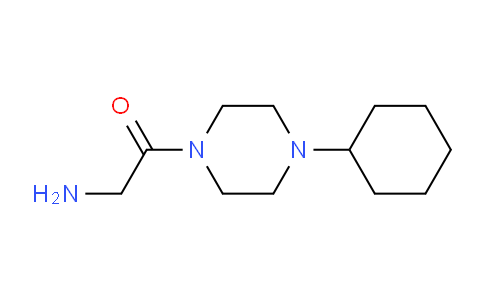 CAS No. 705944-08-7, 2-Amino-1-(4-cyclohexylpiperazin-1-yl)ethanone