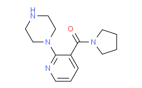 CAS No. 902836-06-0, (2-(piperazin-1-yl)pyridin-3-yl)(pyrrolidin-1-yl)methanone