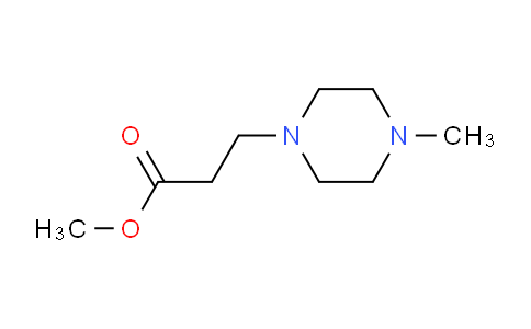CAS No. 33544-40-0, Methyl 3-(4-methylpiperazin-1-yl)propanoate