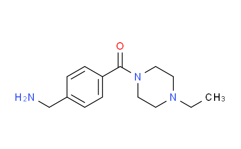 CAS No. 926227-38-5, 4-(4-Ethylpiperazinocarbonyl)benzylamine