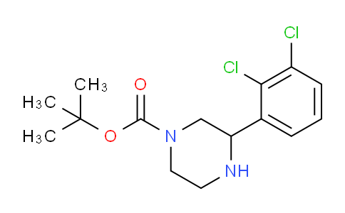 CAS No. 886769-00-2, tert-butyl 3-(2,3-dichlorophenyl)piperazine-1-carboxylate