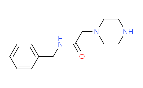CAS No. 827614-58-4, N-Benzyl-2-(piperazin-1-yl)acetamide