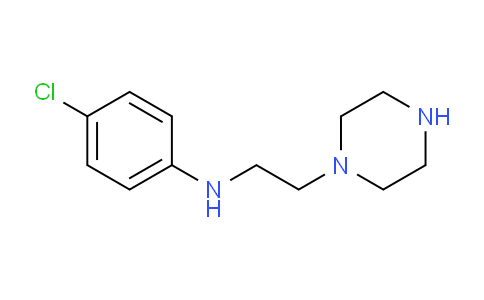 CAS No. 952959-60-3, 4-Chloro-N-(2-(piperazin-1-yl)ethyl)aniline