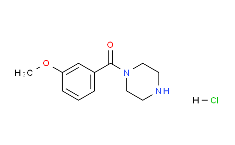 CAS No. 100939-99-9, (3-Methoxyphenyl)(piperazin-1-yl)methanone hydrochloride