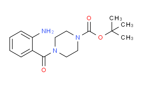 CAS No. 889125-00-2, tert-Butyl 4-[(2-aminophenyl)carbonyl]piperazine-1-carboxylate