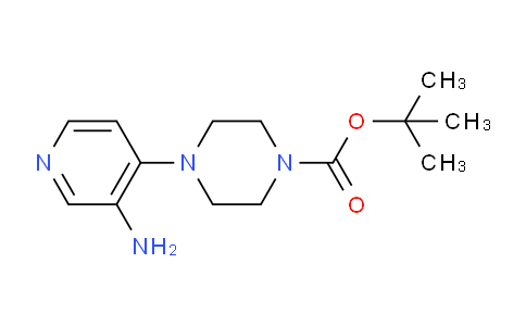 CAS No. 1023298-54-5, tert-Butyl 4-(3-aminopyridin-4-yl)piperazine-1-carboxylate