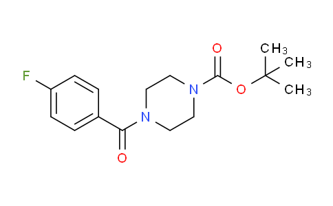 CAS No. 186595-68-6, tert-Butyl 4-(4-fluorobenzoyl)piperazine-1-carboxylate